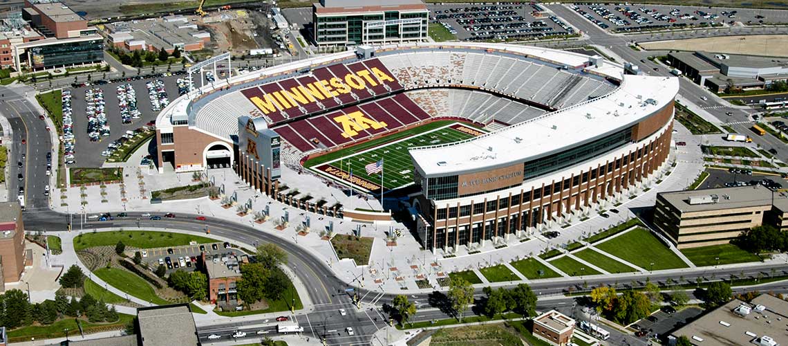 University of Minnesota TCF Bank Stadium Water Resources - SRF Consulting